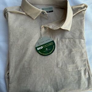 PGA Tour Pro Series Men athletic fit polo shirt Small